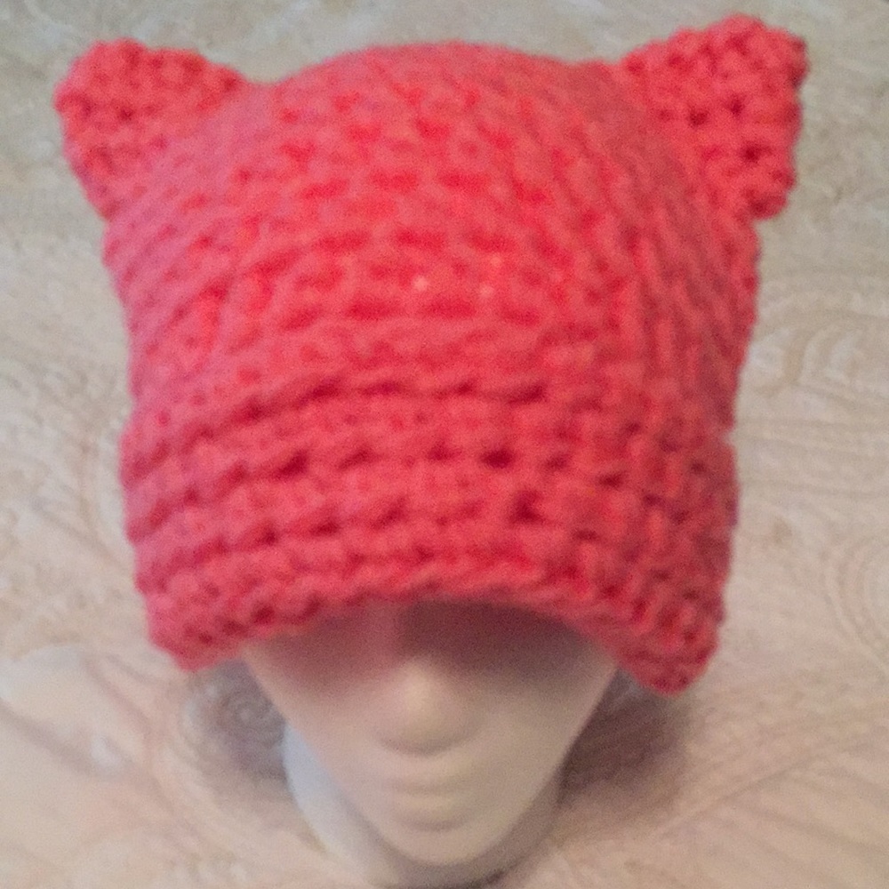 Pussy Cat Pink Hat extra large - New